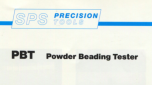 Precision PBT Powder Beading Tester
